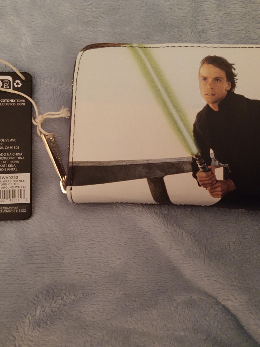 Loungefly Black & Gold Star Wars C-3PO Zip Wallet NWT - Picture 7 of 7